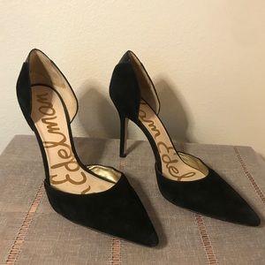 Sam Edelman | Black suede heels